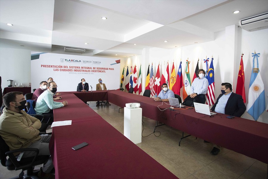 Presenta SEDECO sistema integral de seguridad para las ciudades industriales Xicohténcatl