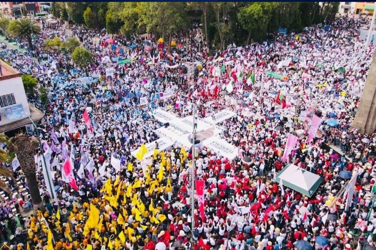 @AnabelAvalosTlx agradece a #Tlaxcala por acompañarla en su cierre de campaña