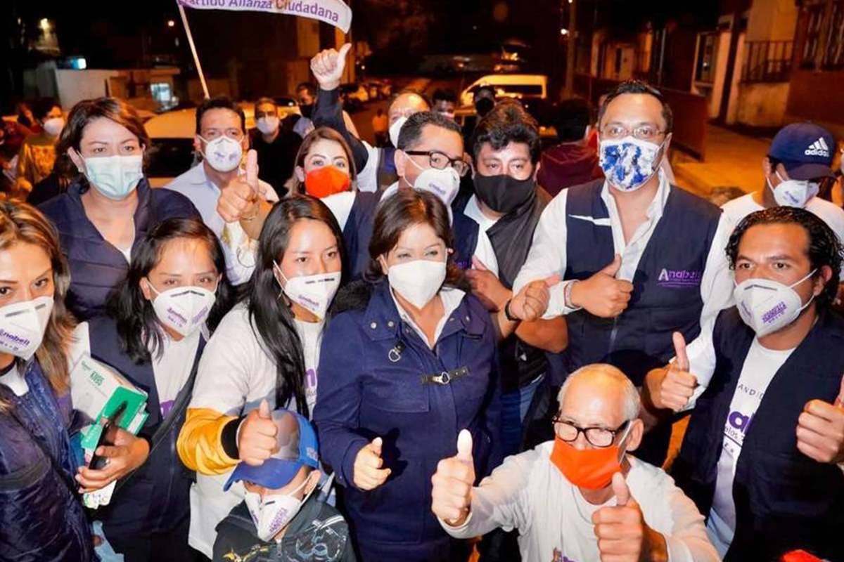 Cierre final ayer de Anabel Ávalos en Ocotlán