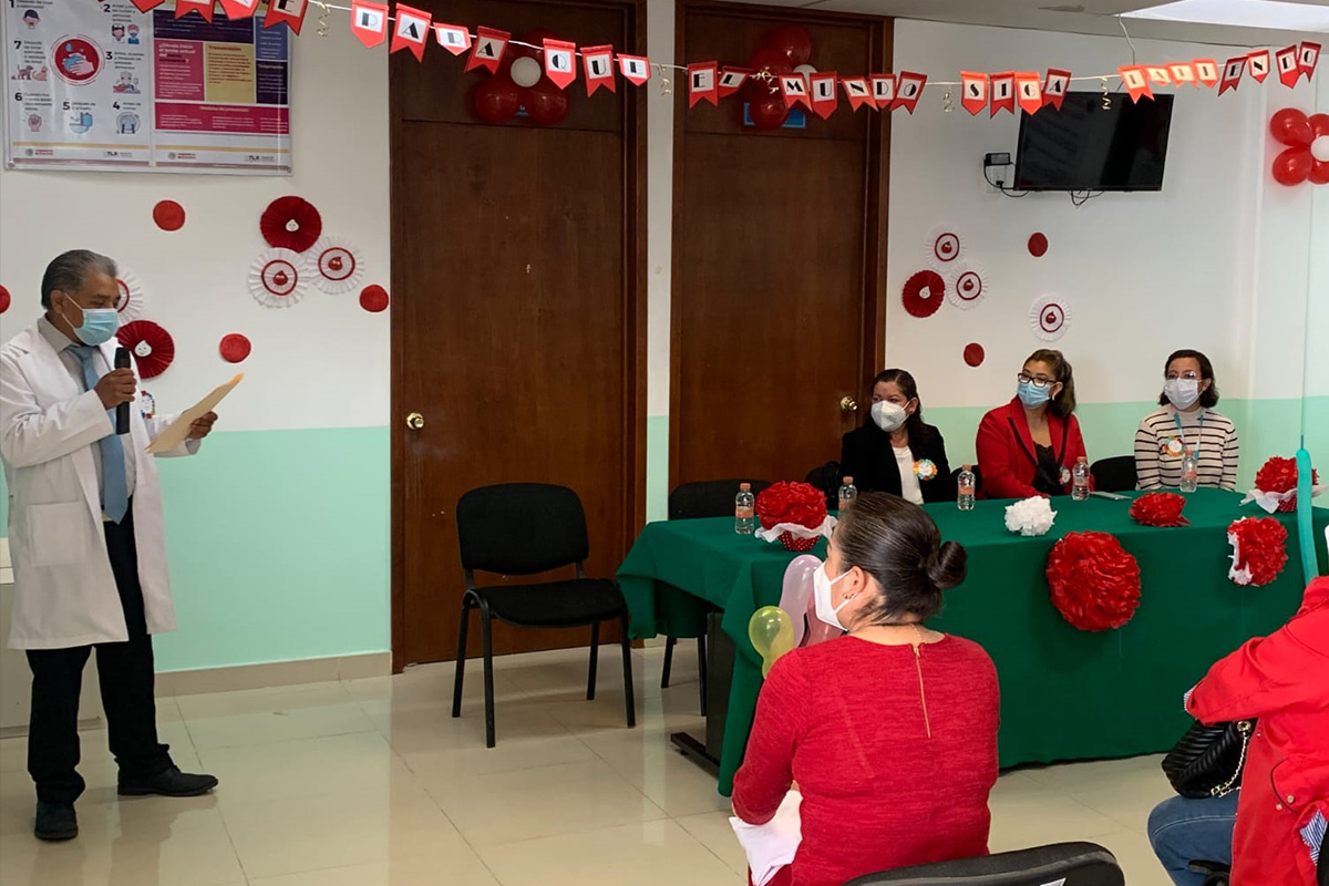 Conmemora SESA día mundial del donante de sangre