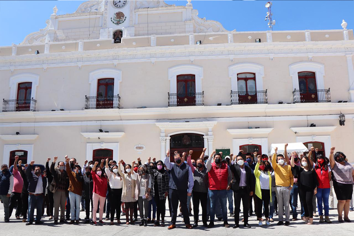 Exhorta alcalde de Huamantla a población en general a sumarse a simulacros y fomentar la cultura de prevención