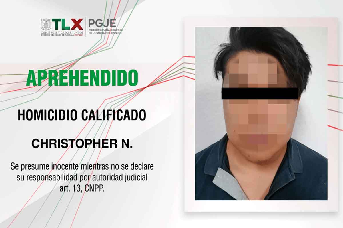 Esclarece PGJE homicidio de un hombre en Texoloc en 2020