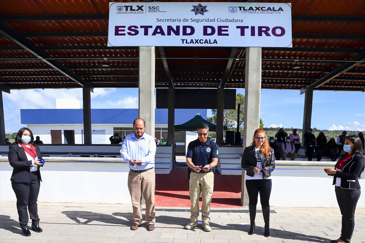 La SSC instala el estand de tiro en Terrenate