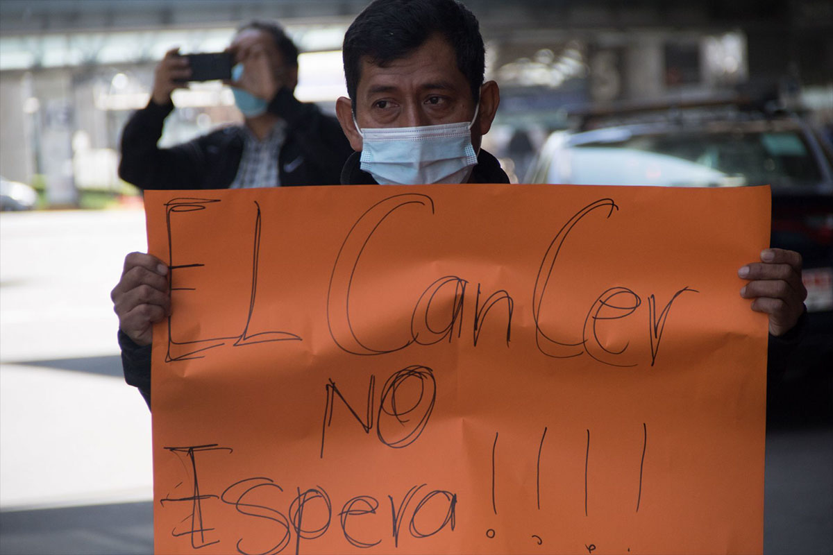 Queremos medicamentos a tiempo, no derrocar al Gobierno: representante de padres de niños con cáncer