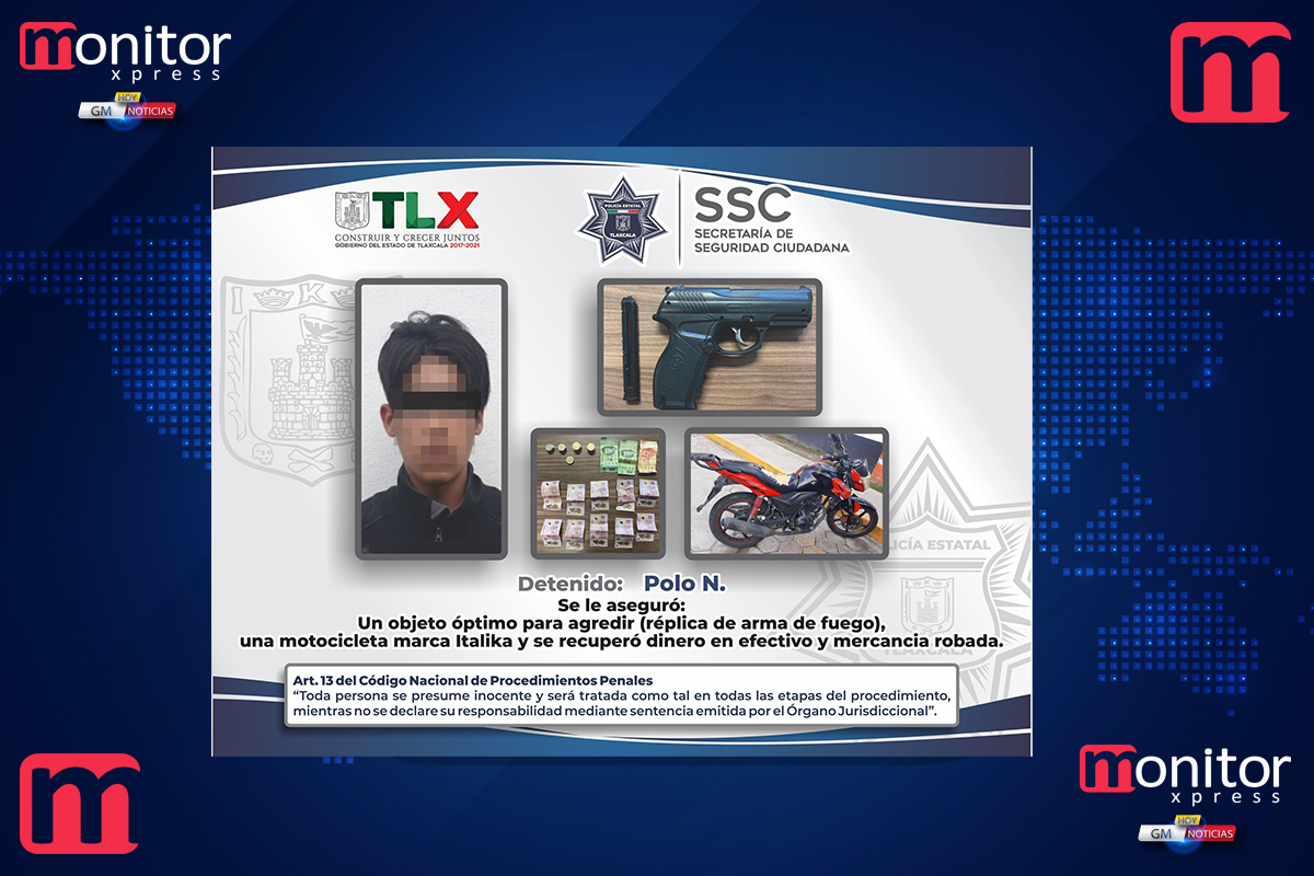 La SSC detiene a dos presuntos ladrones en Atlahapa