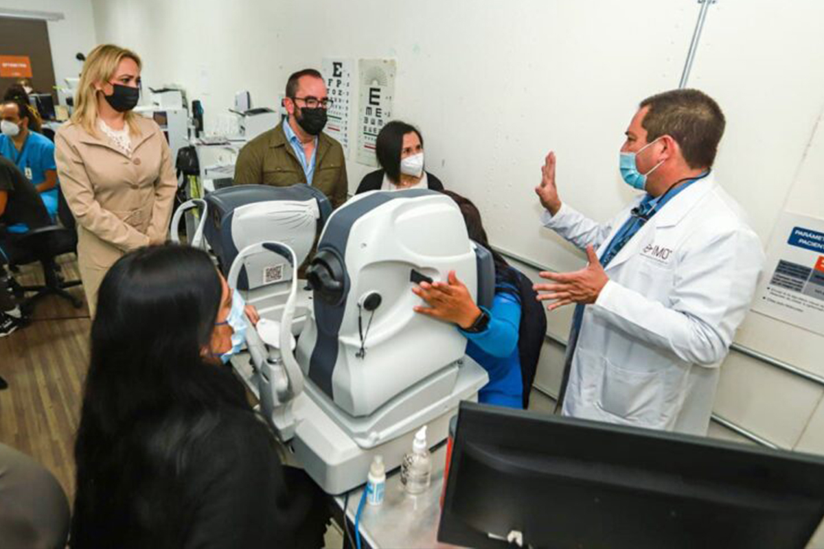 Invierte gobierno de Querétaro en la salud oftálmica en la capital