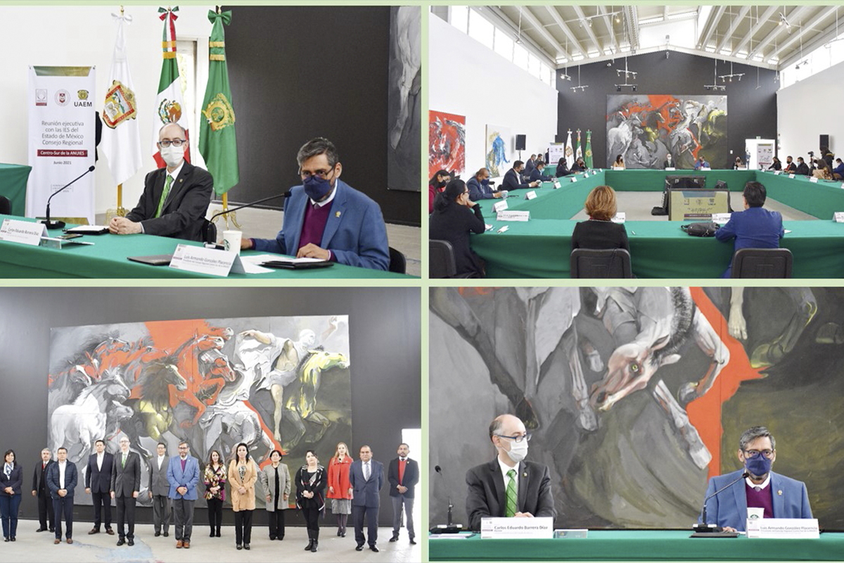 Expone UATx acciones del Consejo Regional de ANUIES a instituciones del Estado de México