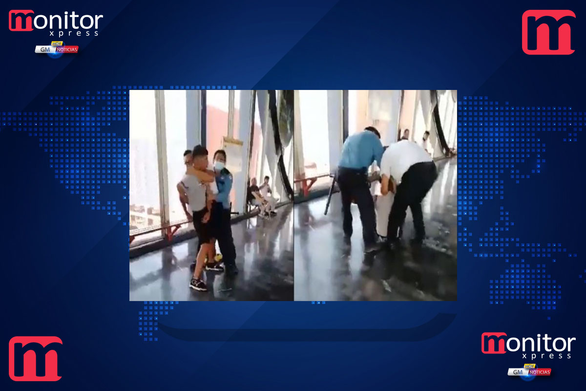 No usó cubrebocas un joven en Monterrey y lo detienen: VIDEO VIRAL