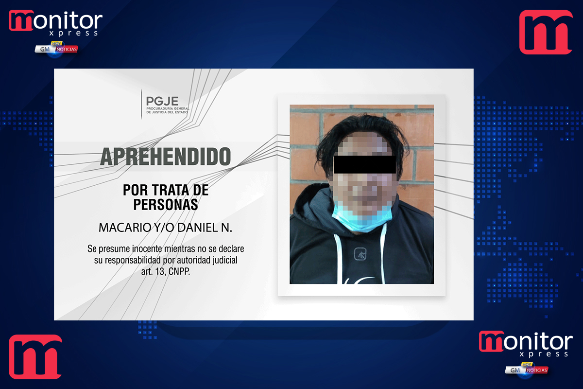 En Tenancingo captura PGJE a imputado por trata de personas