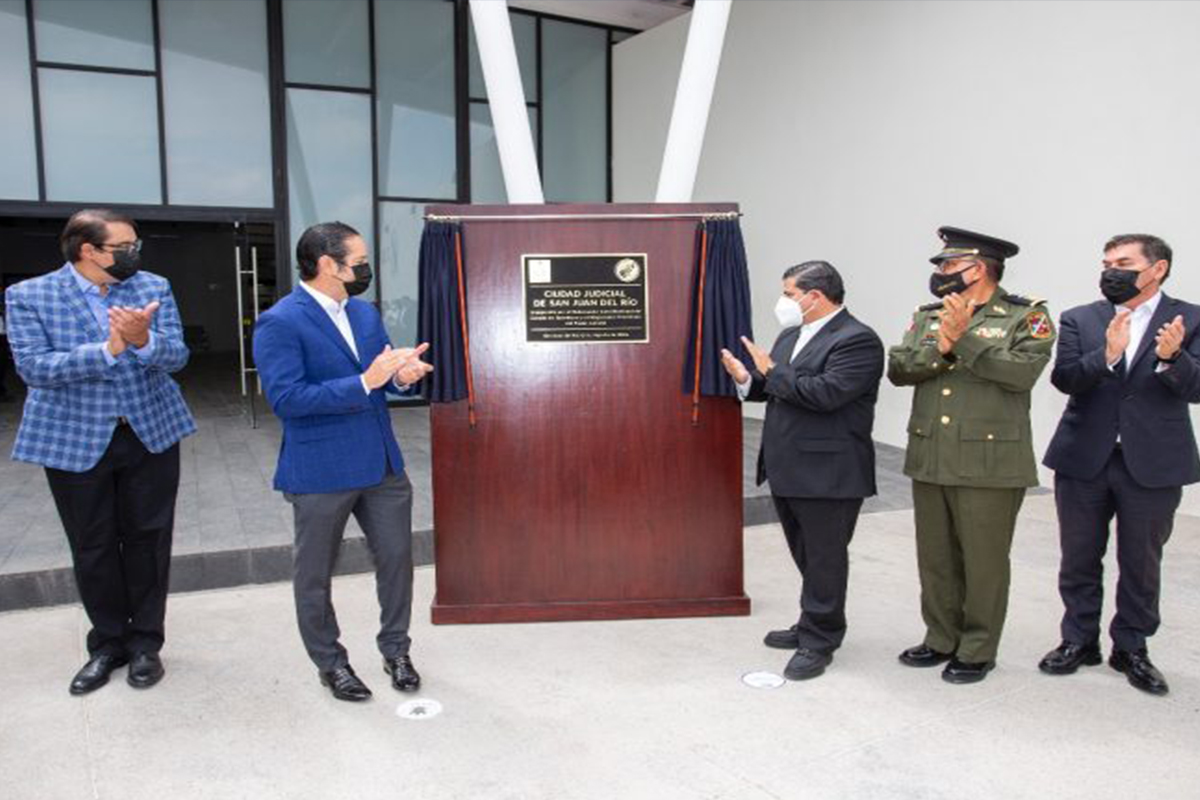 Entregan Ciudad Judicial en parque recreativo Las Garzas