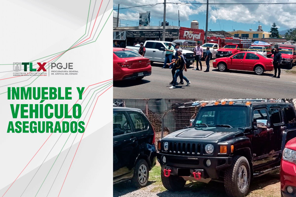 Asegura PGJE lote de autos y recupera vehículo con reporte de robo