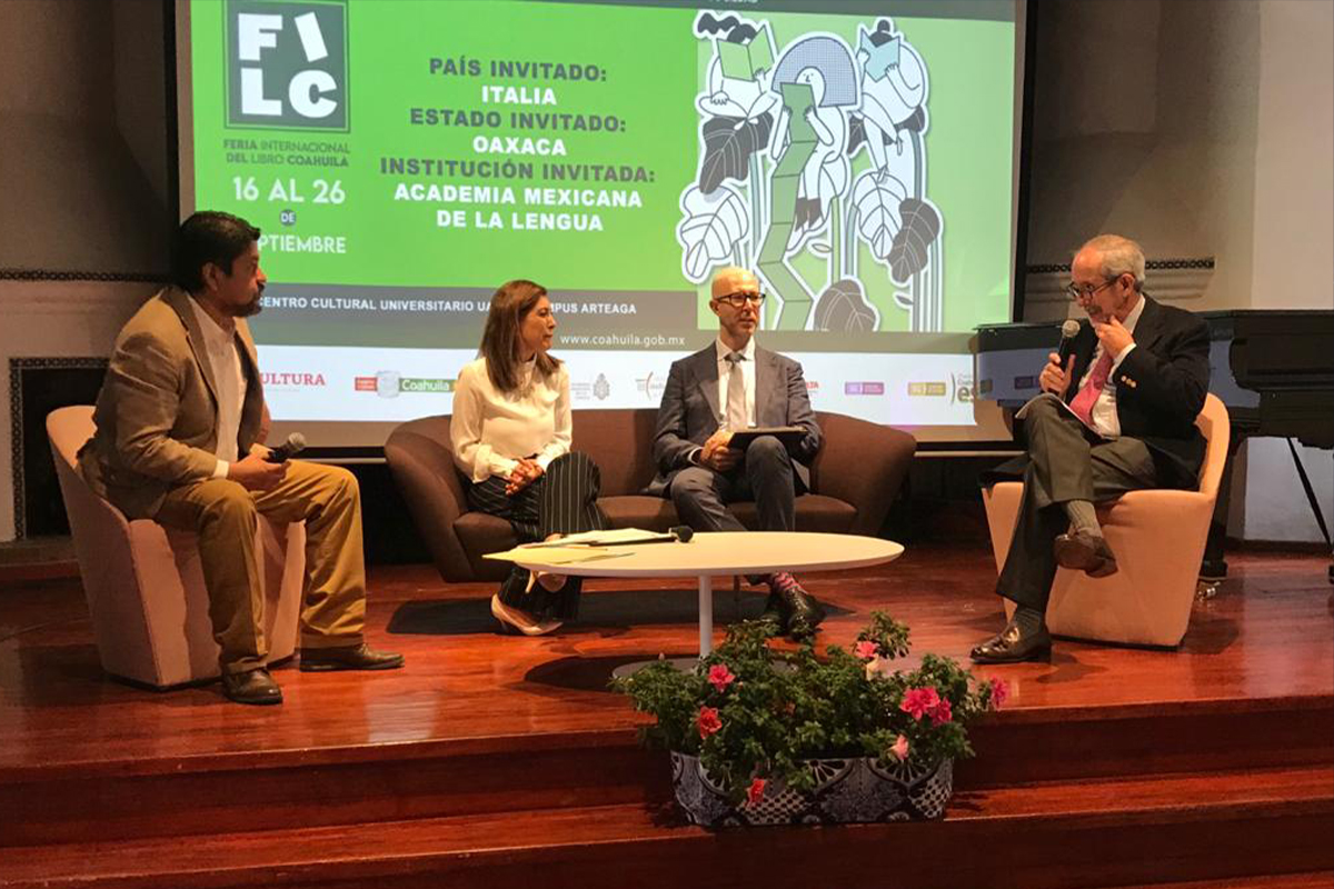 La Feria Internacional del libro de Coahuila “sigue un curso firme y cauteloso” con Italia, Oaxaca y la Academia Mexicana de la Lengua como invitados de honor