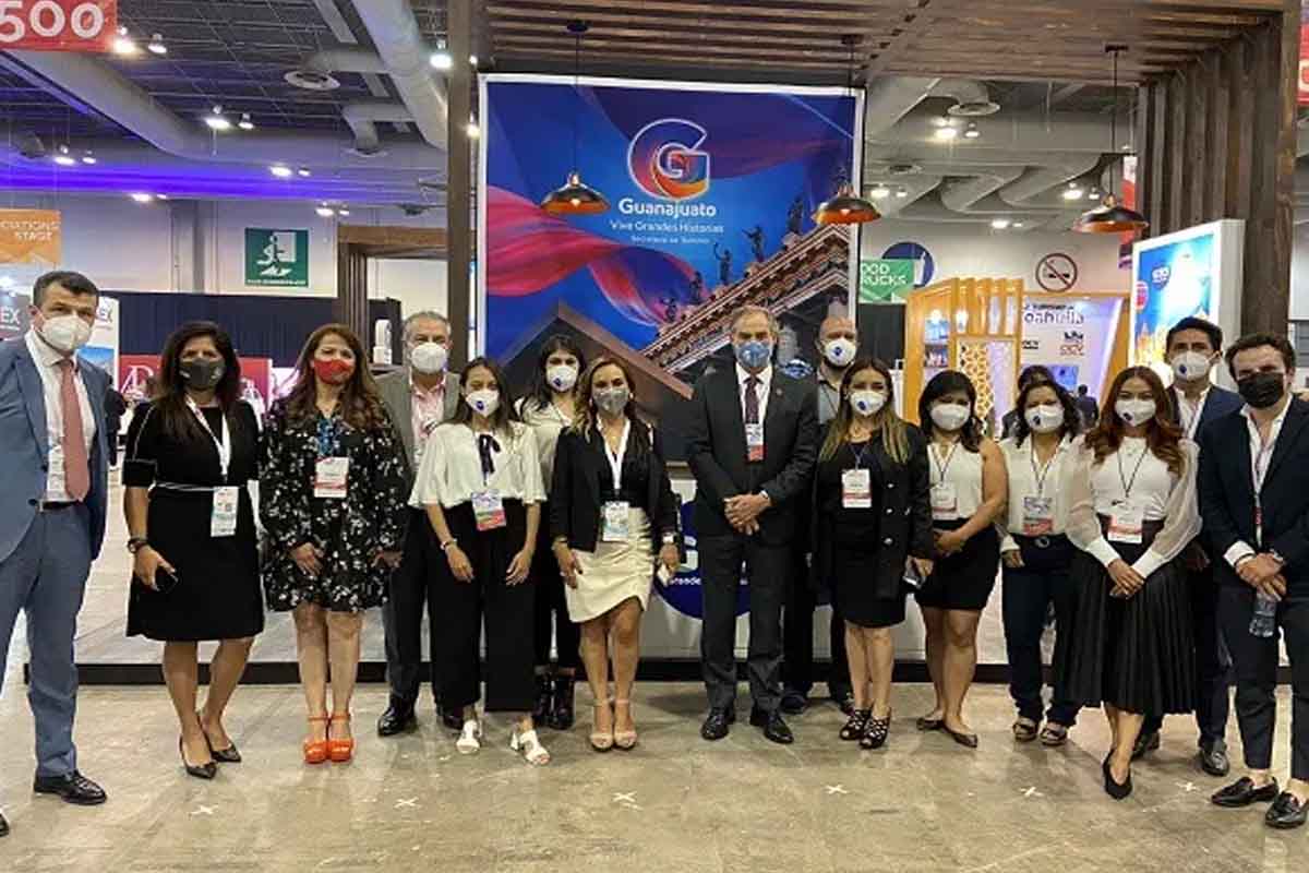 Destinos de Guanajuato promueven el turismo de reuniones, romance y aventura en IBTM Américas