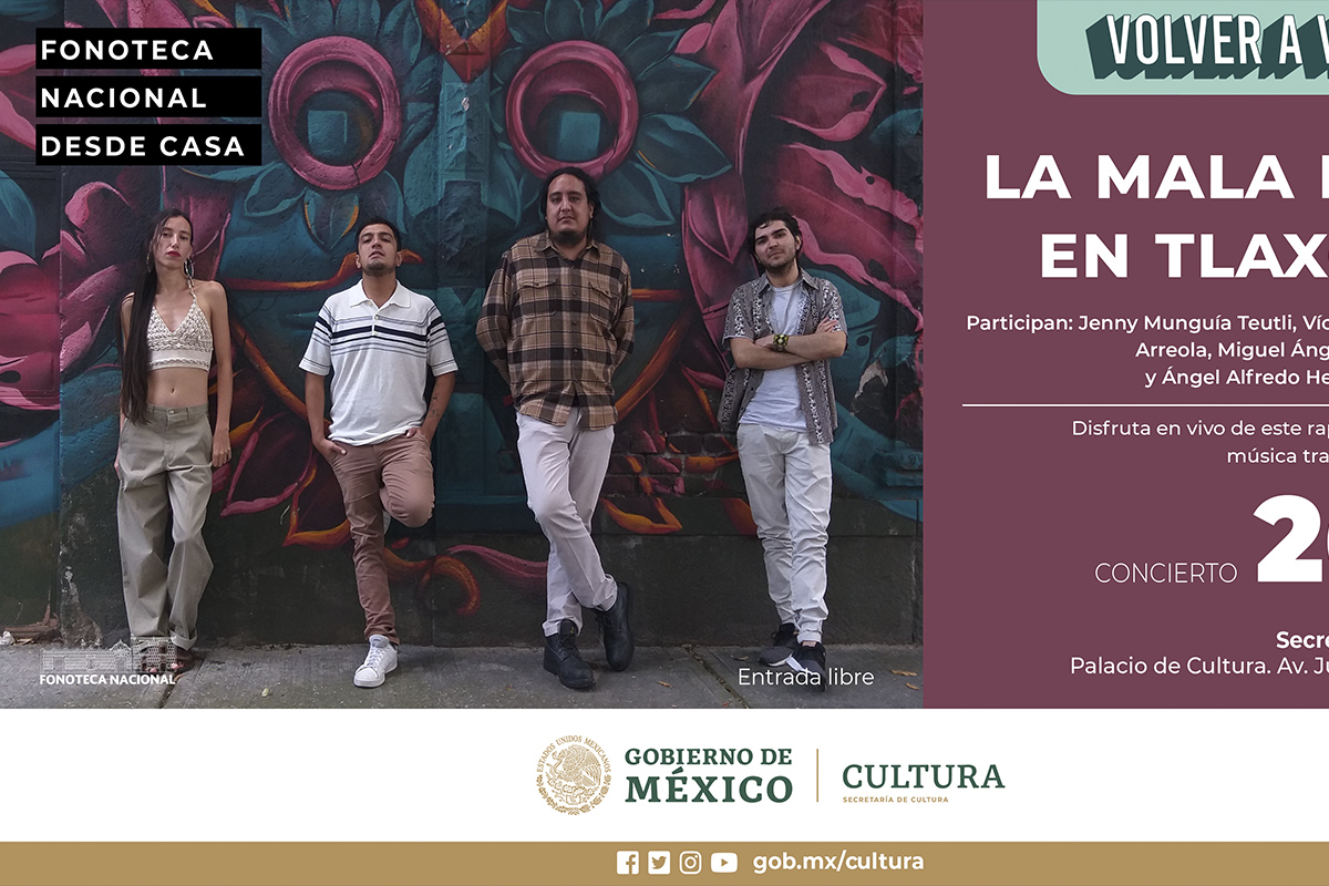 El grupo de rap La Mala Mata se presentará en la sede de la Secretaría de Cultura, en Tlaxcala