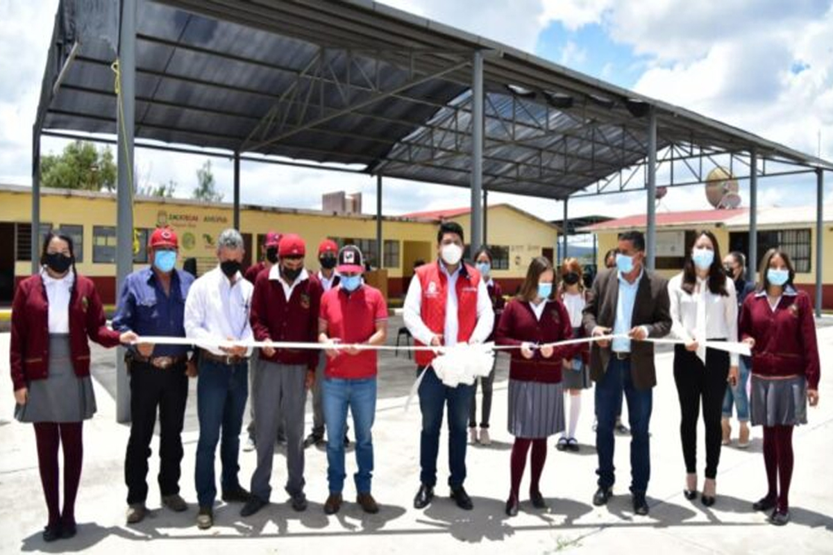 Rehabilita gobierno de Zacatecas planteles educativos en Pinos