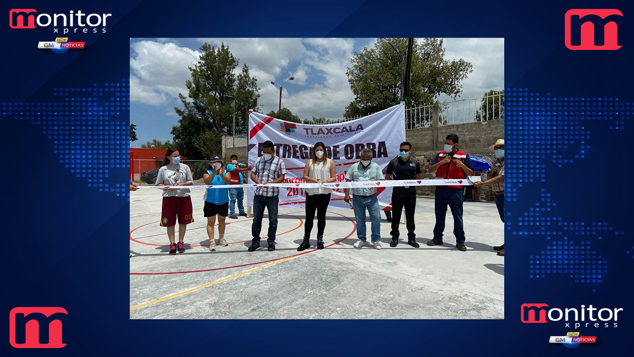 Inaugura alcaldesa capitalina Mildred Vergara obras en diferentes comunidades de la capital