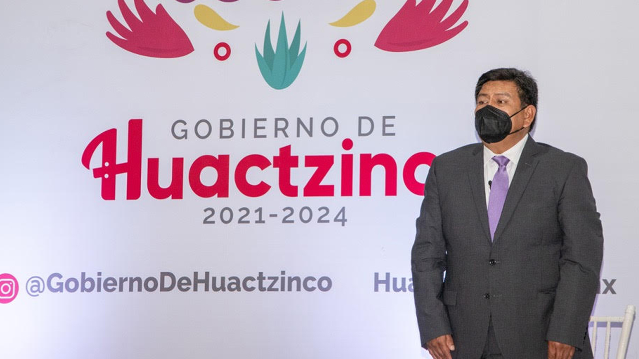Asume Josué Guzmán Zamora presidencia municipal de Huactzinco
