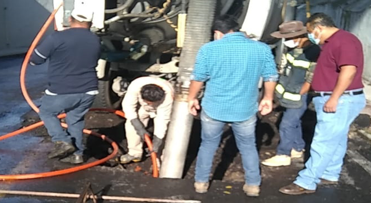 Atiende Comisión de Agua Potable de Tlaxcala derrame de aguas negras en Ocotlán