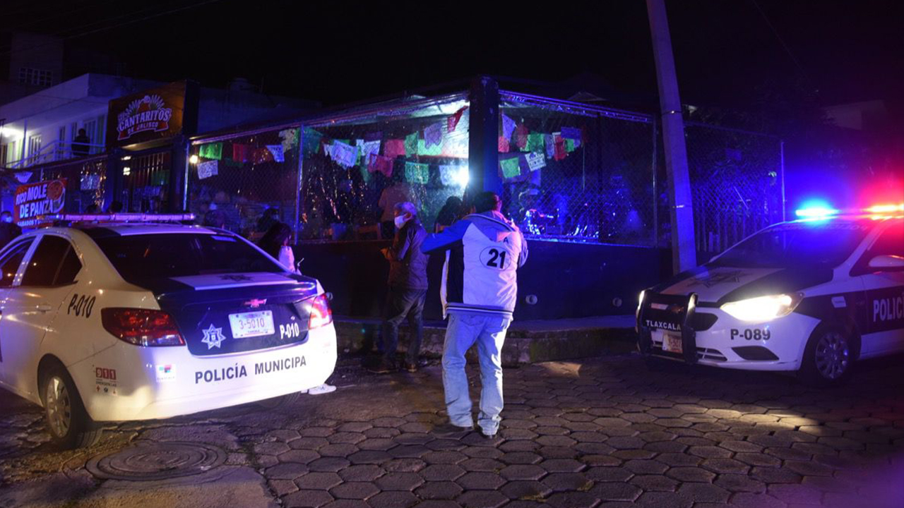Gobierno municipal de Tlaxcala aplica la Ley en operativo nocturno