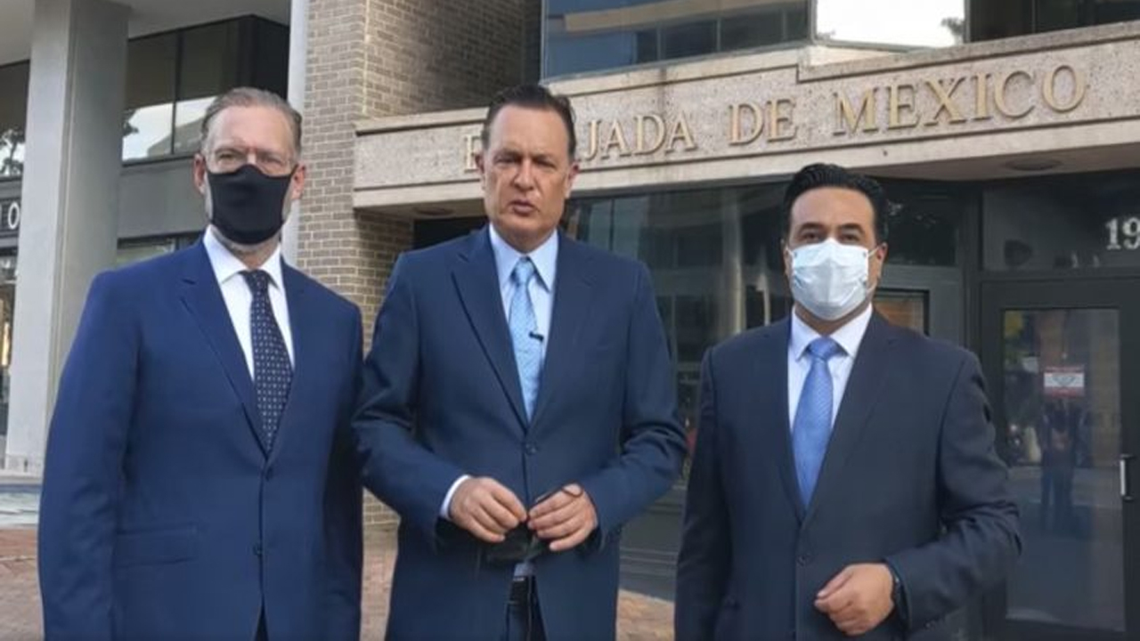 Se reúne gobernador electo con embajador de México en Estados Unidos: VIDEO