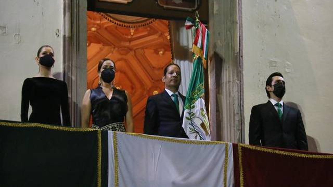 Da Francisco Domínguez su último grito de independencia como gobernador