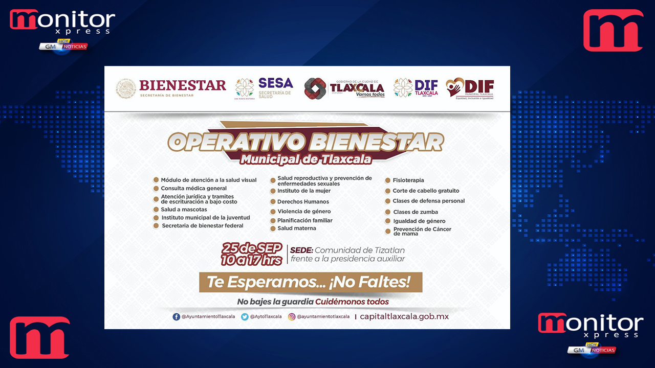 Brigadas del Bienestar Municipal acercan trámites y servicios a las comunidades de Tlaxcala Capital