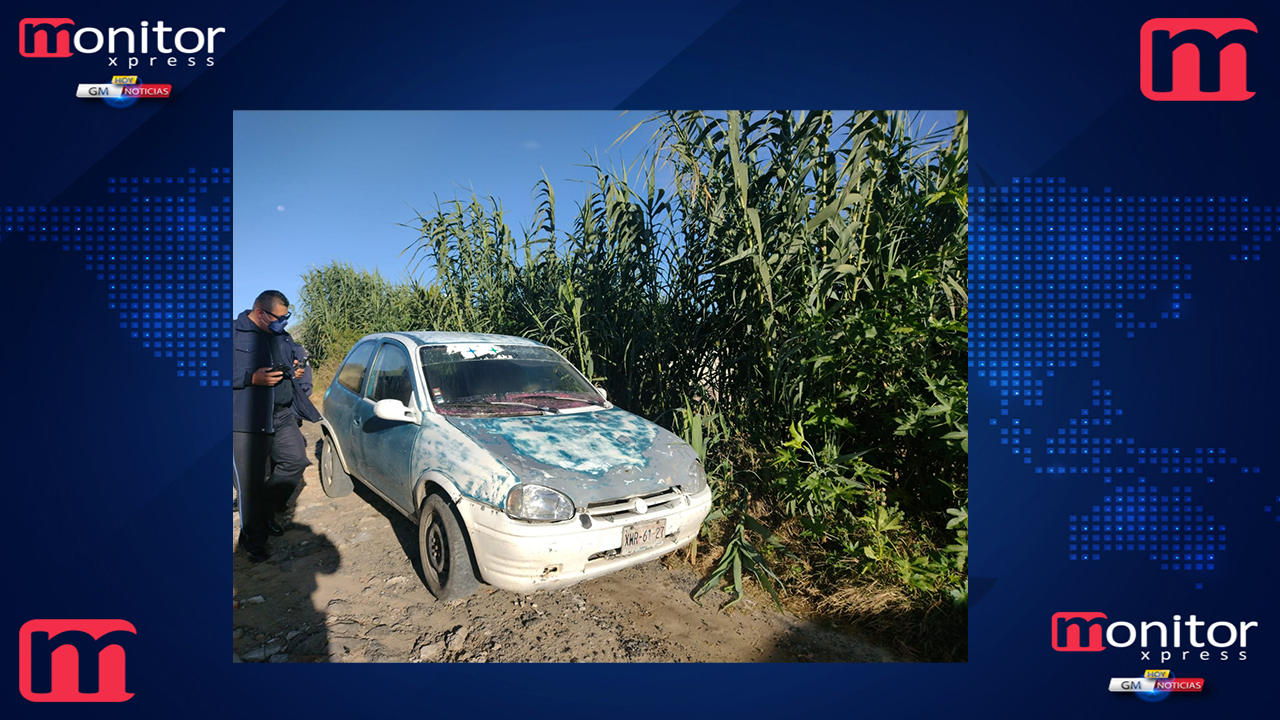 Recupera Policía de Tlaxcala automóvil robado en las inmediaciones del estadio Tlahuicole