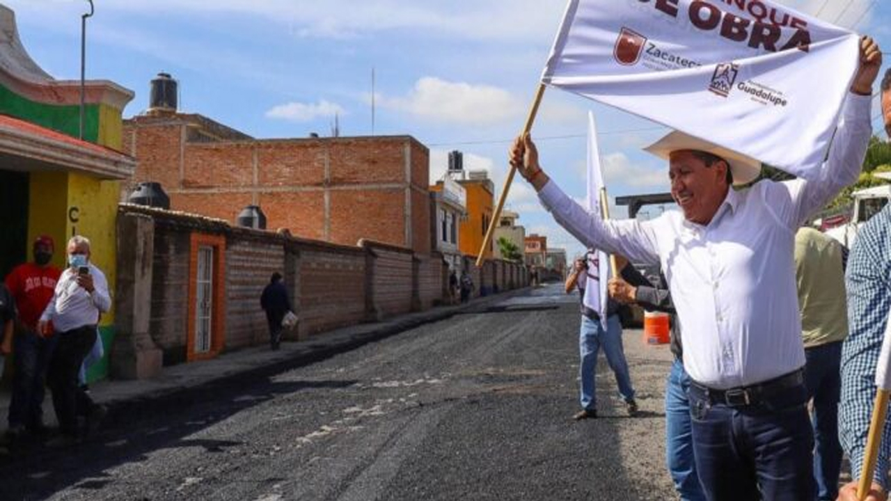 Inicia Gobernador David Monreal trabajos de Brigadas de Bacheo Permanente en Guadalupe, Zacatecas