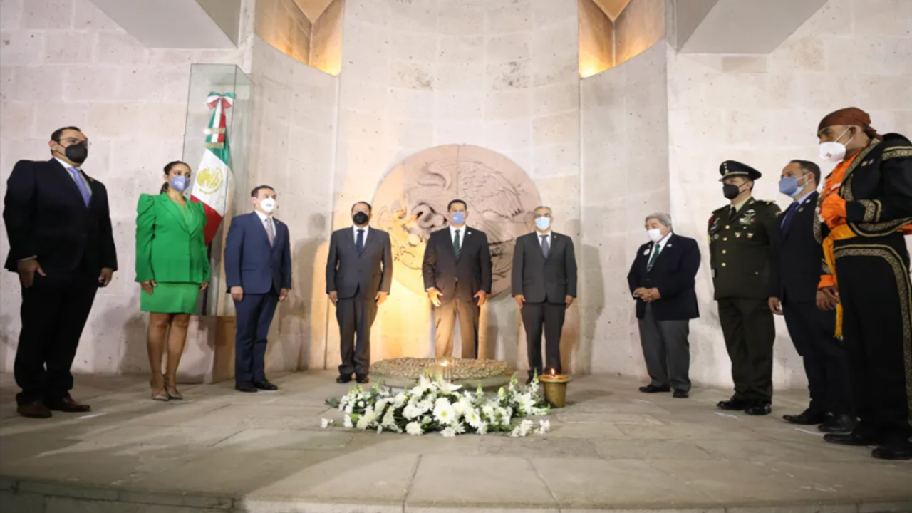 Conmemoran el CCXI Aniversario de la toma de la Alhóndiga de Granaditas