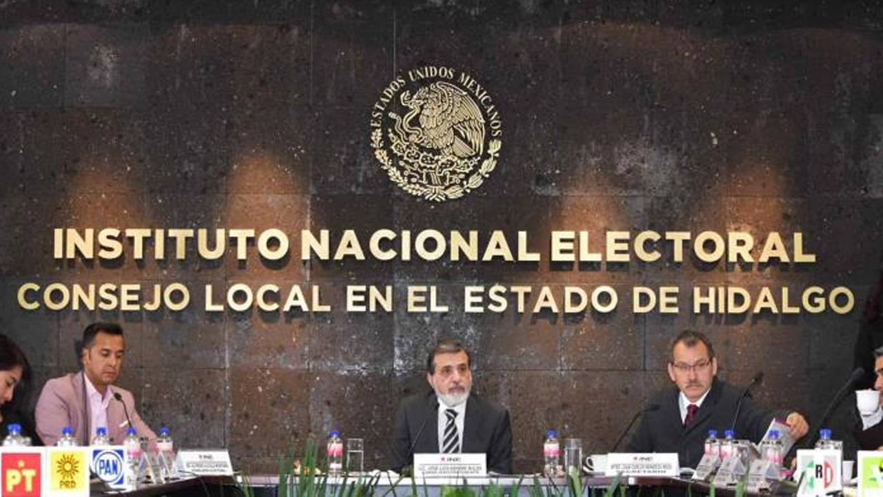 INE arranca trabajos para renovar gubernatura de Hidalgo
