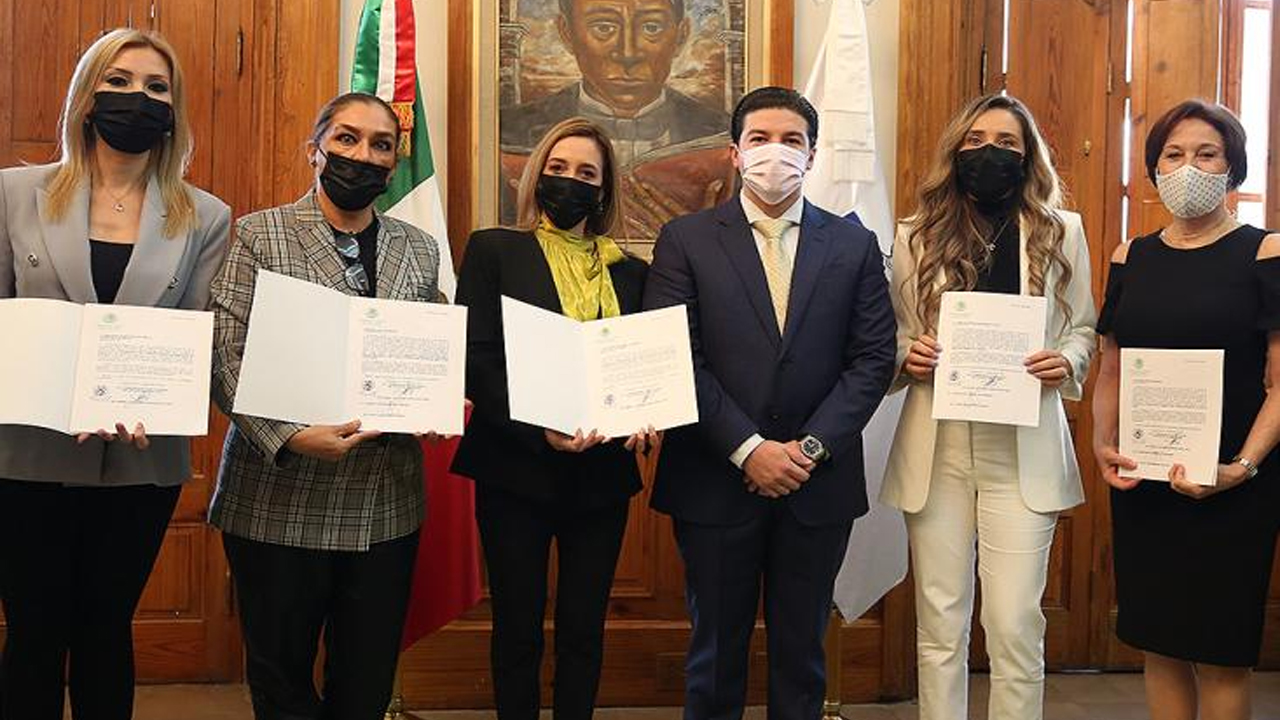 Nombra Gobernador Samuel García a directoras de fideicomisos