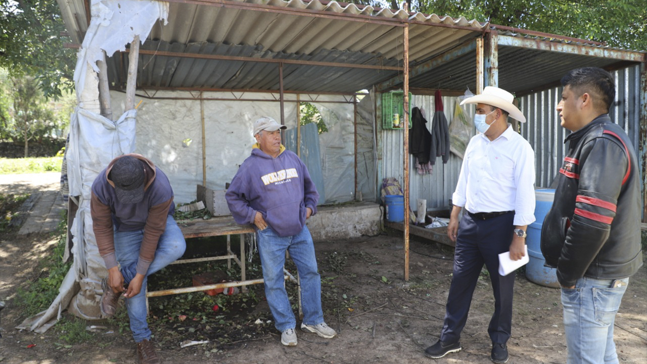 SEDEA inspecciona zonas afectadas en El Organal, San Juan del Río