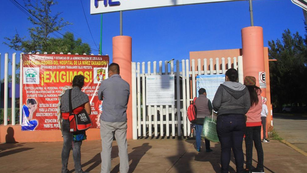 No llegan medicamentos oncológicos al Hospital de la Niñez en Oaxaca