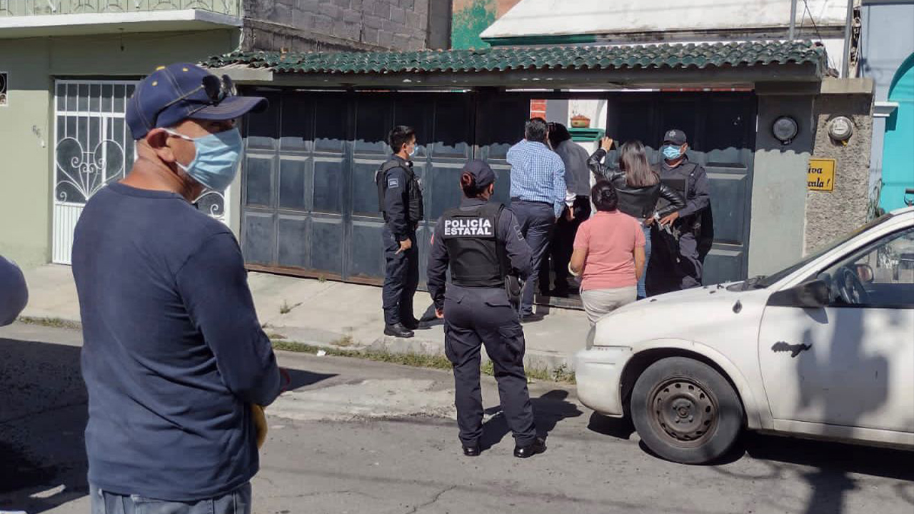 Apoya Juzgado Municipal de Tlaxcala diligencia de restitución de una propiedad en conflicto