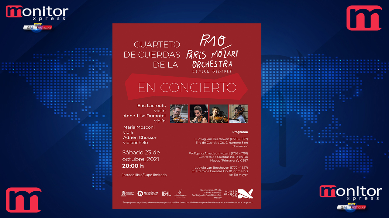 ‘Paris Mozart Orchestra’ actuará por primera vez en Querétaro