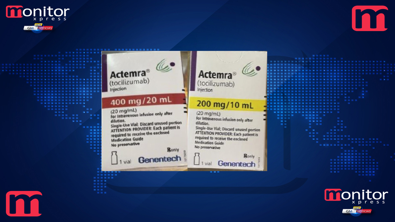 COFEPRIS emite alerta sanitaria por comercialización ilegal de Actemra