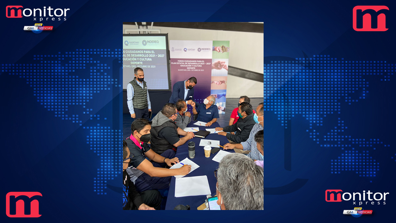 INDEREQ realiza foro deportivo enfocado al Programa Estatal de Desarrollo 2021-2027