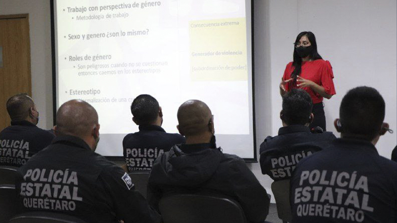 SSC capacita a mandos policiales en sensibilización y lenguaje incluyente
