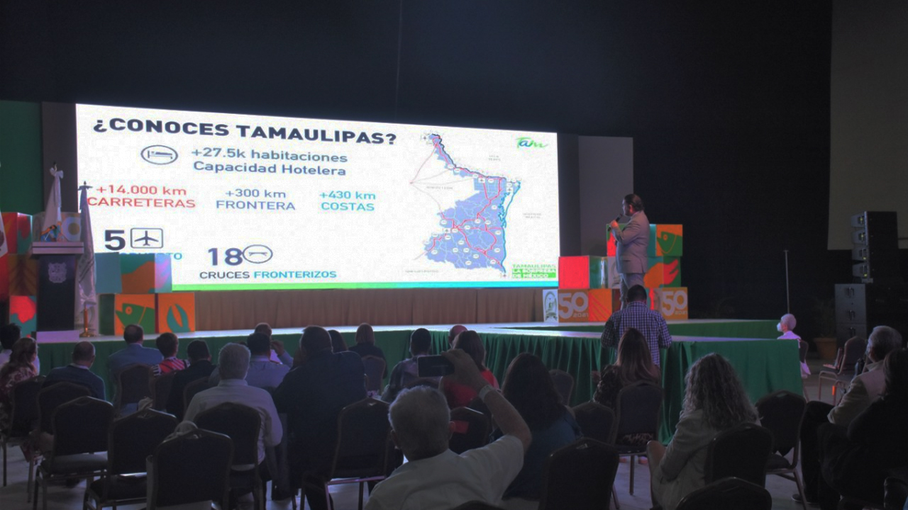 En Tamaulipas, difunden proytectos  turísticos en el Congreso Nacional AMPI Tampico 2021