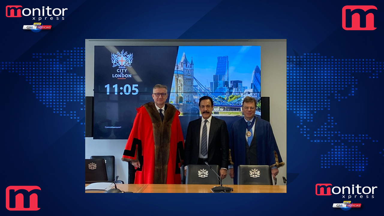 Gobernador Omar Fayad, primer mexicano en ganar el distinguido premio "Freedom of the City of London"