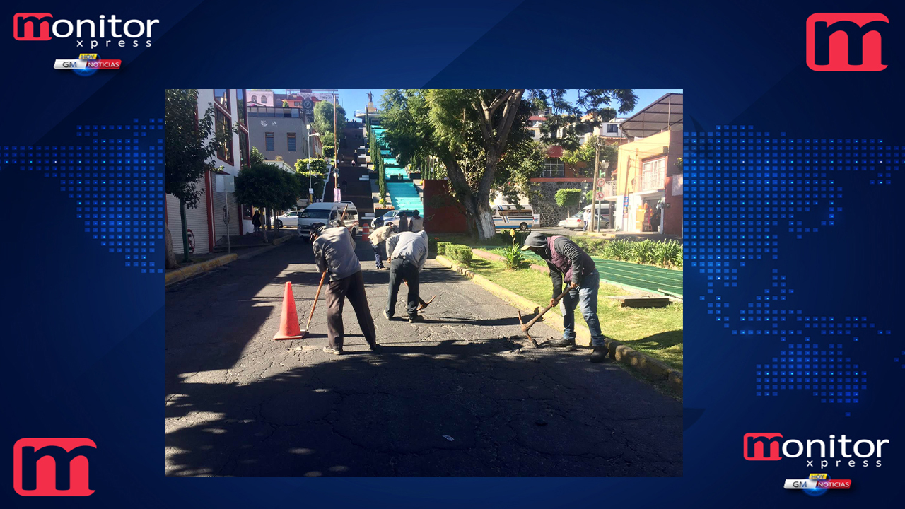 Inicia programa de bacheo en Tlaxcala Capital