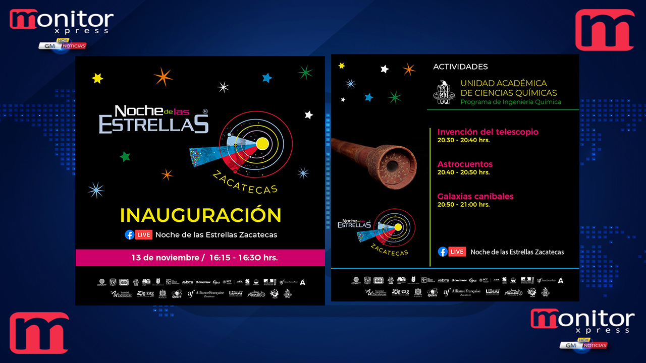 Zacatecas, presente en el evento astronómico más grande de México: Noche de las Estrellas