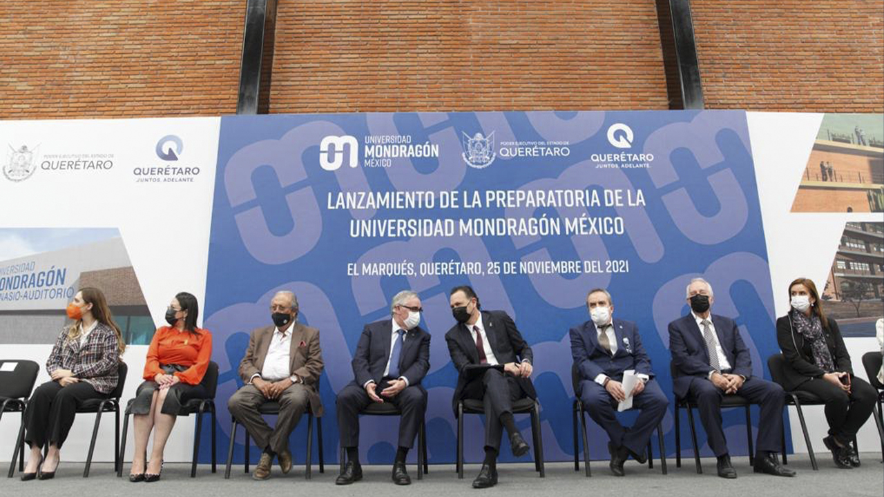 Encabeza Gobernador lanzamiento de la Preparatoria Universidad Mondragón México