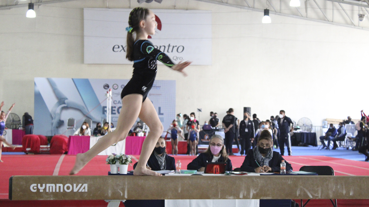 Finaliza Campeonato Regional de Gimnasia Artística Femenil
