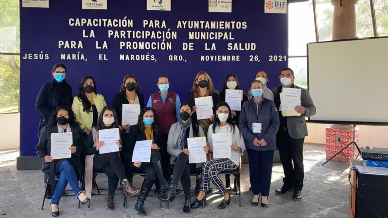 SESA capacita para la promoción de la salud a personal de cuatro municipios