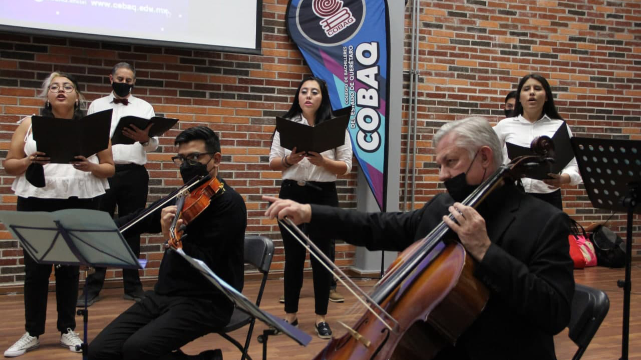 COBAQ presentó su tradicional Concierto Navideño 2021