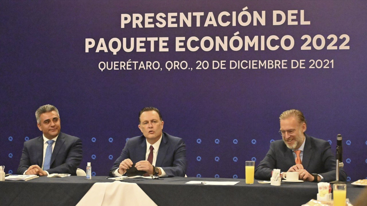 Sostiene Gobernador encuentro con empresarios queretanos