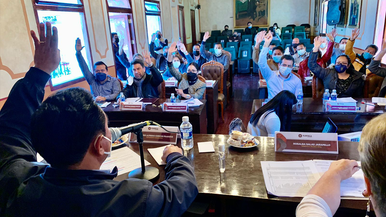 Aprueba Ayuntamiento de Tlaxcala presupuesto responsable para 2022