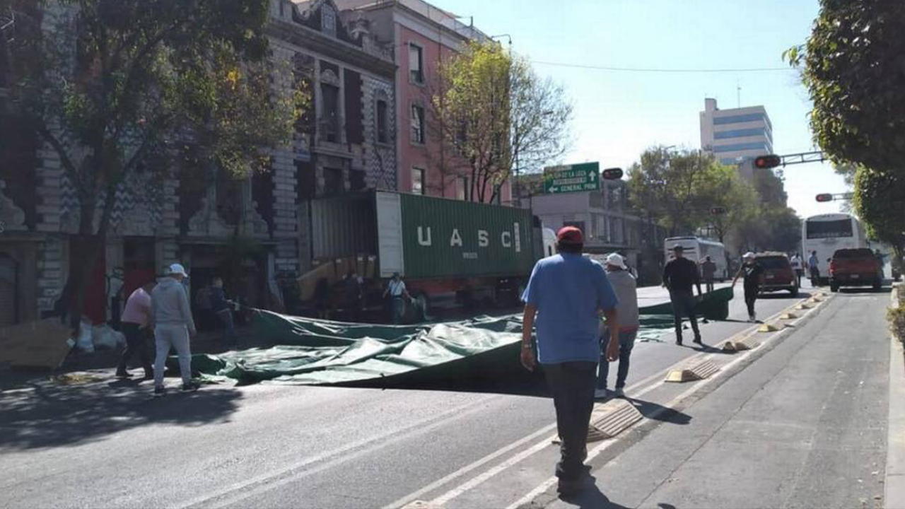 Se instala en la Segob campamento de mujeres campesinas y demandan soluciones a conflictos agrarios