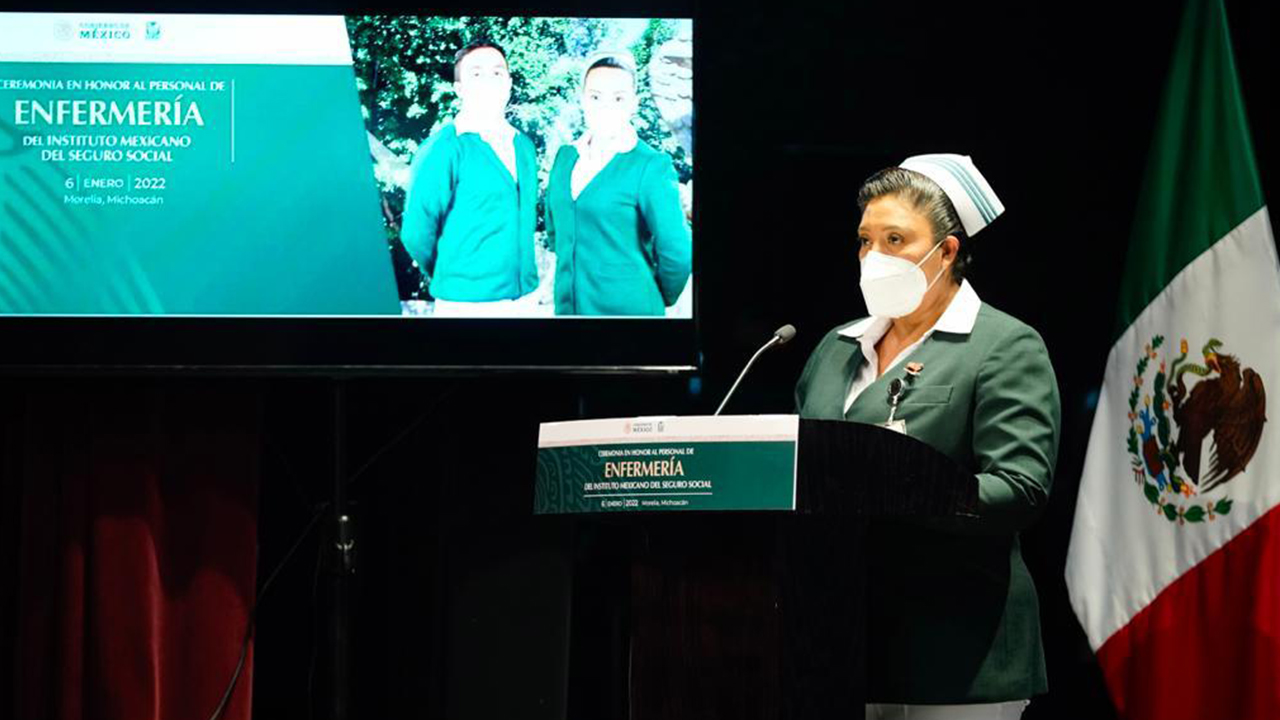 Reconoce IMSS al personal de Enfermería que atiende la pandemia e impulsa acciones para fortalecerlo